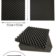 【お得！総額:約15,000円】吸音材15枚セット(50×50cm 厚み5cm)の画像
