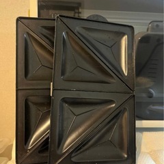 山善　ワッフル・ホットサンドメーカーの画像