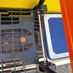 TRUSCO 樹脂 台車 折り畳み 黒 軽量  780X490の画像