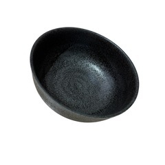 ブラック 深皿の画像
