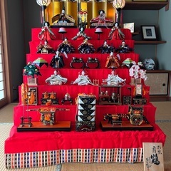 ひな人形七段飾りの画像