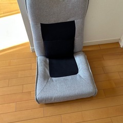 お話し中です。こたつのお供になる座椅子の画像