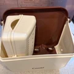 【COMBI】電子レンジ除菌＆保管ケース 除菌じょーず バニラの画像