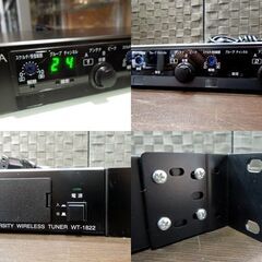TOA ダイバシティワイヤレスチューナー WT-1822 業務機器 東亜 通電のみ確認 ジャンク扱い品 札幌市 新道東店の画像