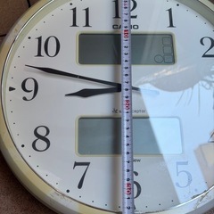 置き配 ◼️電波時計◼️電池なしの画像