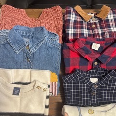 女の子 ベビー服 秋冬　80〜90cm まとめ売りの画像