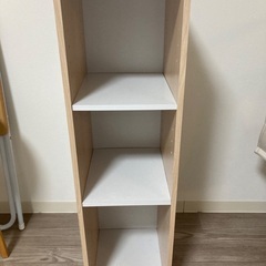 3段カラーボックスの画像