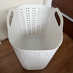 (取引中)洗濯かご　バスケット お譲りしますの画像