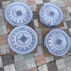 新品 SUZUKI純正鉄ホイール12インチ4本の画像