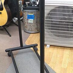 ハンガーラック 高105～150㎝ 伸長式 キャスター付き ブラック 衣類収納 ハンガー掛け 西岡店の画像