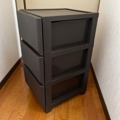 3段収納ケースの画像