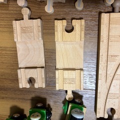 木製レール トーマス Hape セットの画像