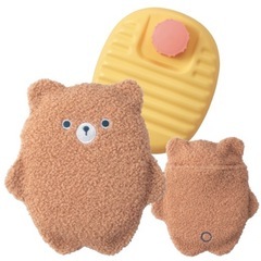 【新品未使用】もこぽかアニマル　湯たんぽ　冷え性　改善　冬用　防寒　ストーブの画像