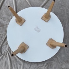 ラウンドテーブル　ローテーブル　現在販売価格29800円の画像