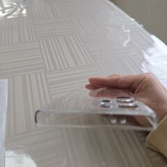 🌕️きれい長持ち🔴🔵Samsung純正🌕️🔵🔴S24ultra♥️クリアケースの画像