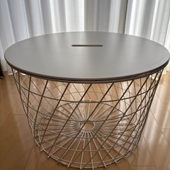 IKEA クヴィストブロー　収納つきテーブル