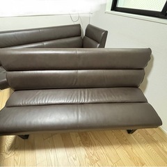 コーナーソファ　
ダイニングソファ2個セット＋片肘の画像