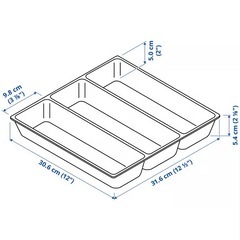 IKEA⭐︎カトラリートレイ⭐︎イケアの画像