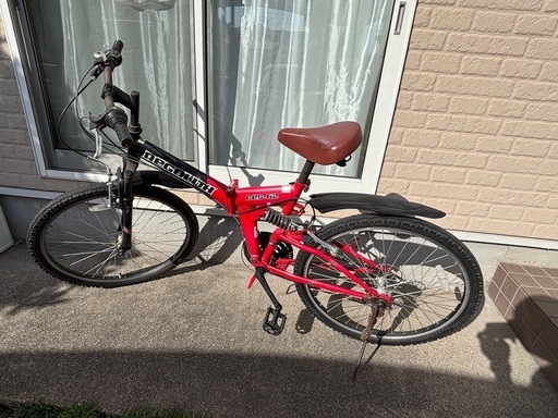 マウンテンバイク　前後ﾀｲﾔﾁｭｰﾌﾞ両方新品交換済　折りたたみ自転車　26インチタイヤチューブ を両方新品交換タイヤチューブ を両方新品交換