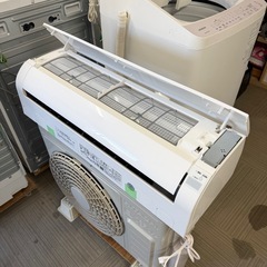 【超美品‼️】日立 2023年製 6畳用エアコン 白くまくん ソフト除湿 100V/2.2kwの画像