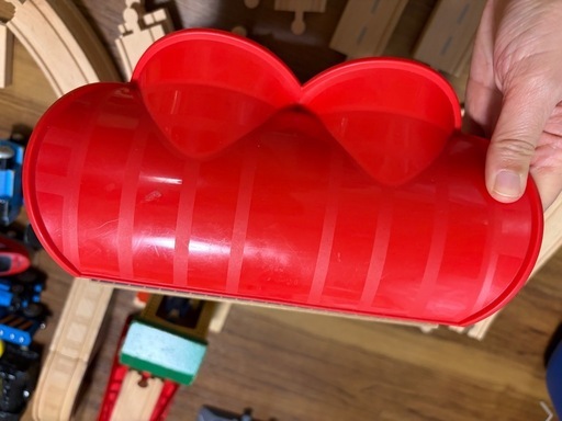 木製レールの確認画像です。