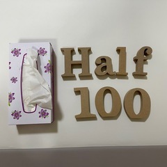 バースデーバナー　レターバナー　ハッピーバースデー　誕生日　ハーフバースデーの画像