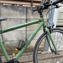 自転車屋で買ったクロスバイクの画像