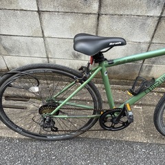 自転車屋で買ったクロスバイクの画像