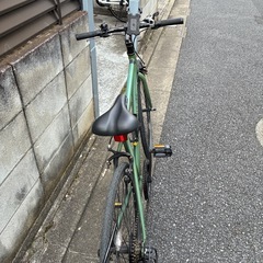 自転車屋で買ったクロスバイクの画像