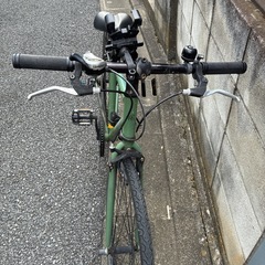 自転車屋で買ったクロスバイクの画像