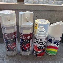 シリコンラッカースプレー、ウレタンスプレー、シリコンオフ、ボディペンの画像