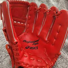 【新品未使用】ASICS（アシックス）の軟式用グローブ、大谷翔平モデル（投手用）の画像