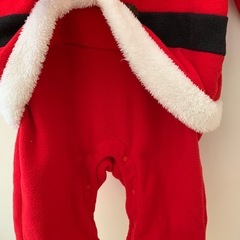 サンタ　ロンパース　コスプレ　80㎝の画像