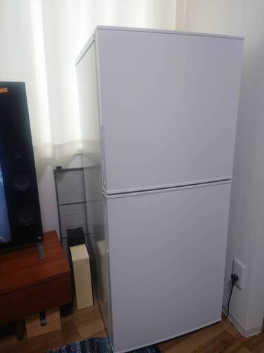 ★引き渡し日限定★2022年購入　TWINBIRD　　2ドア冷凍冷蔵庫HR-F915