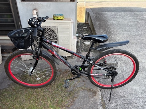 子供用自転車26インチ6段変速(室内保管)美品
