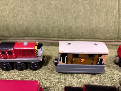 木製レールの確認画面です