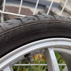 【お譲り先決定】18インチ アルミホイール 5穴 PCD100 / 225/40R18の画像