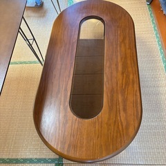 ローテーブル　木目　座卓の画像