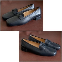 サルバトーレフェラガモ【22㎝位】ローファー☆クリーニングお手入れ済5H21の画像