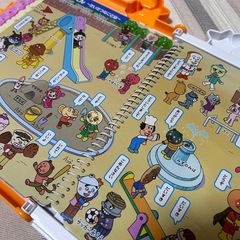 箱付き　それいけ アンパンマン おしゃべりいっぱい ことばずかん スーパーDX 知育玩具 にほんご 二語文も セガトイズ えいごの画像