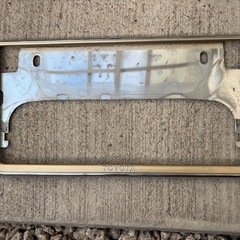 トヨタ　ナンバーフレームの画像