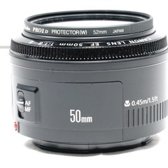 良品✨Canon キャノン LENS ef 50mm 1.8 II 単焦点レンズの画像