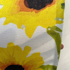 のれん　ひまわり柄の画像