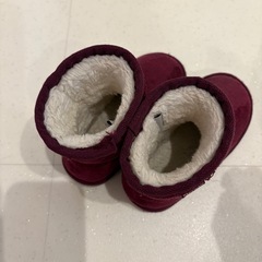 petit main ベビーブーツ 15.0cmの画像