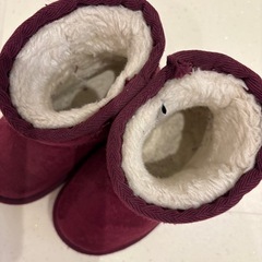 petit main ベビーブーツ 15.0cmの画像