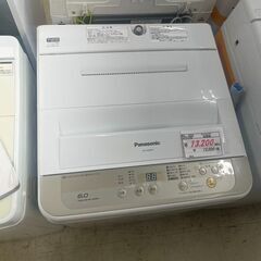 リサイクルショップどりーむ荒田店　No4902 洗濯機　パナソニック　２０１６年製　６ｋｇ　の画像