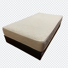 マットレス ベッドフレームセット シングルサイズの画像