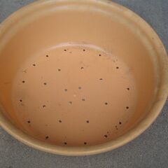 タライ型のプランター　3個セットの画像