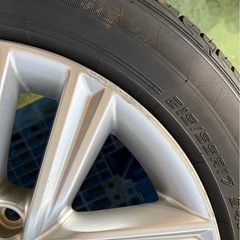 クラウン　210 タイヤ　ホイール　四本セットの画像