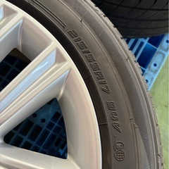 クラウン　210 タイヤ　ホイール　四本セットの画像